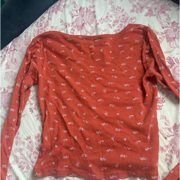 Forever 21 size small long sleeve crop top - Picture 2 of 3